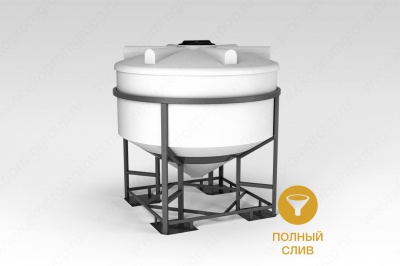Емкость ФМ 3000л в обрешетке в Клину