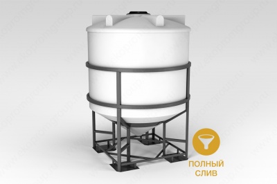 Емкость ФМ 5000л в обрешетке в Клину