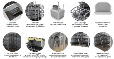 Погреб Rostok 8000 СТАНДАРТ в Клину